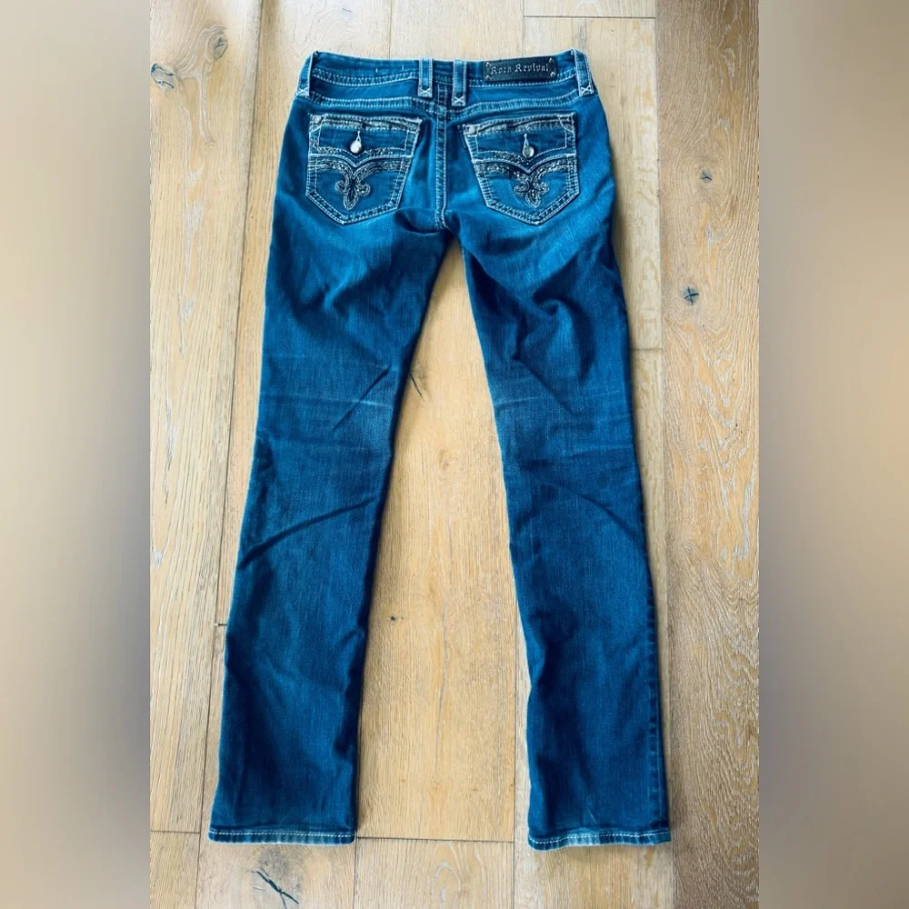 Rock Revival Deeka Straight jeans women’s 27 - Picture 6 of 8